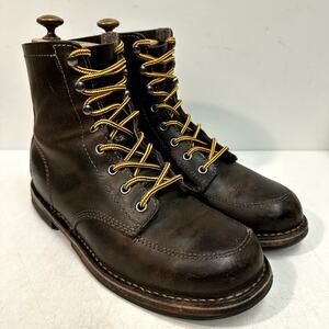 VERY GOOD Danner Jack 7" Boot Dark Brown Heritage Logger Workwear Hiking 8 D